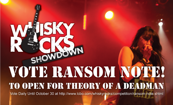 Hey #twitter help us open for <a href="/theoryofadeadma/">theory-of-a-deadman</a>! Please #RT &amp; vote daily until Oct 30! #loveyou
lcbo.com/whiskyrocks/co…