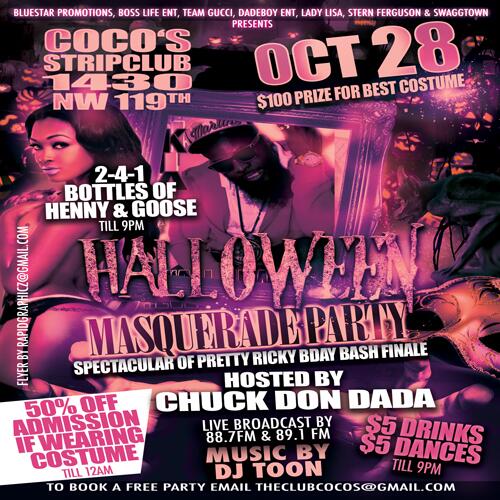 StripClubCocos's tweet photo. @chuckdondada confirmed Host for @YellaBoy Bday Bash Oct 28th at Cocos http://t.co/yW3DetJUmb