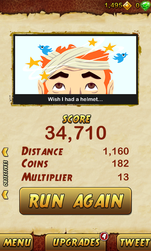 I got 34710 points while escaping from a Giant Demon Monkey. Beat that! bit.ly/TempleRun2Andr…