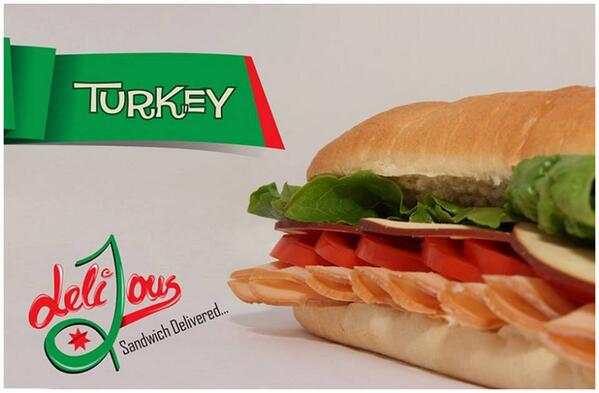 Delijous's tweet photo. it’s what inside our turkey #sandwich that counts. http://t.co/TKn0dGal0h