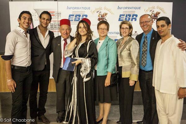 MarocGs's tweet photo. L'association Maroc Générations est à l’honneur à l’université de Laval au Canada #twittoma http://t.co/esNwxkDMru