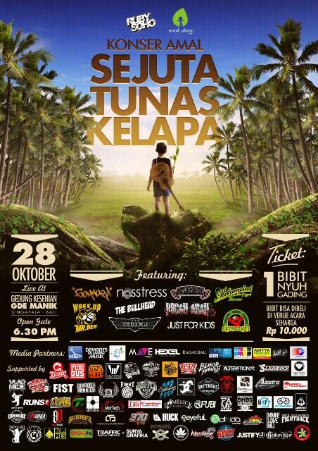 CATAT..!!! KONSER AMAL SEJUTA TUNAS KELAPA, 28 Oktober 2013, GKGM, Sgrja. Cc <a href="/MIXDENIM_BALI/">Mixdenim Official</a> <a href="/NoEndSCBali/">No End SC Bali</a>