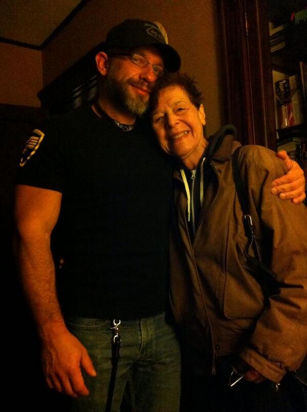 JesseJackmanXXX's tweet photo. Hurt my back; bedridden. @DirkCaber delayed LA flight to be w/me. Mom drove him to the airport at 5 am. Saints, both. http://t.co/jFncs7k4h9