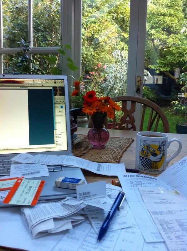MinkaKateStyle's tweet photo. Forget the coffee. I need a shot of something to get through my #taxreturns and receipts! #lifeofafreelancer http://t.co/XO0l9rttJQ