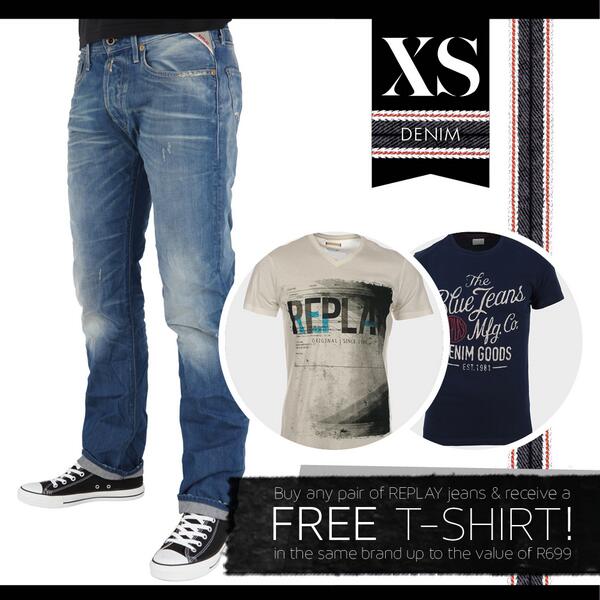 xs denim replay