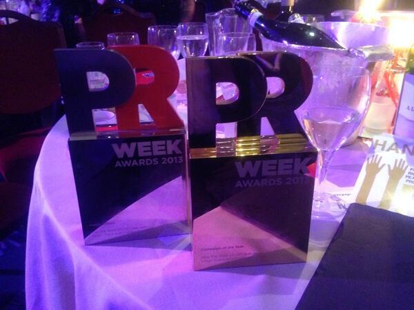 SeventySeven's tweet photo. Well done to the team @FishburnHedges for scooping campaign of the year with @virgintrains... #PRWeekAwards http://t.co/GUOVKET1dT