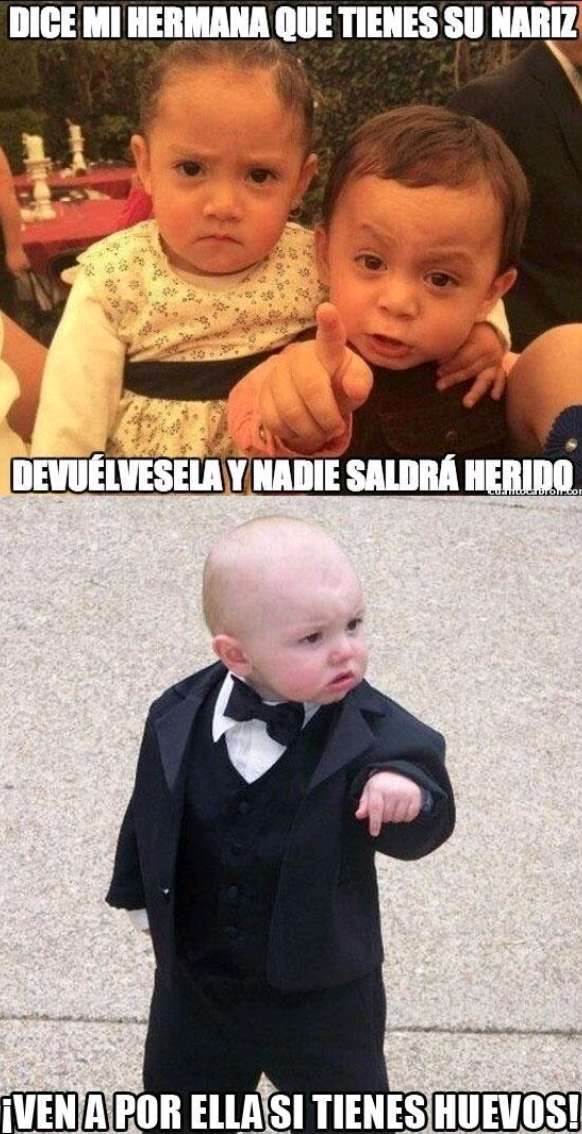 Vapeotuits's tweet photo. Niños mafiosos... http://t.co/rk1ZJckdHq