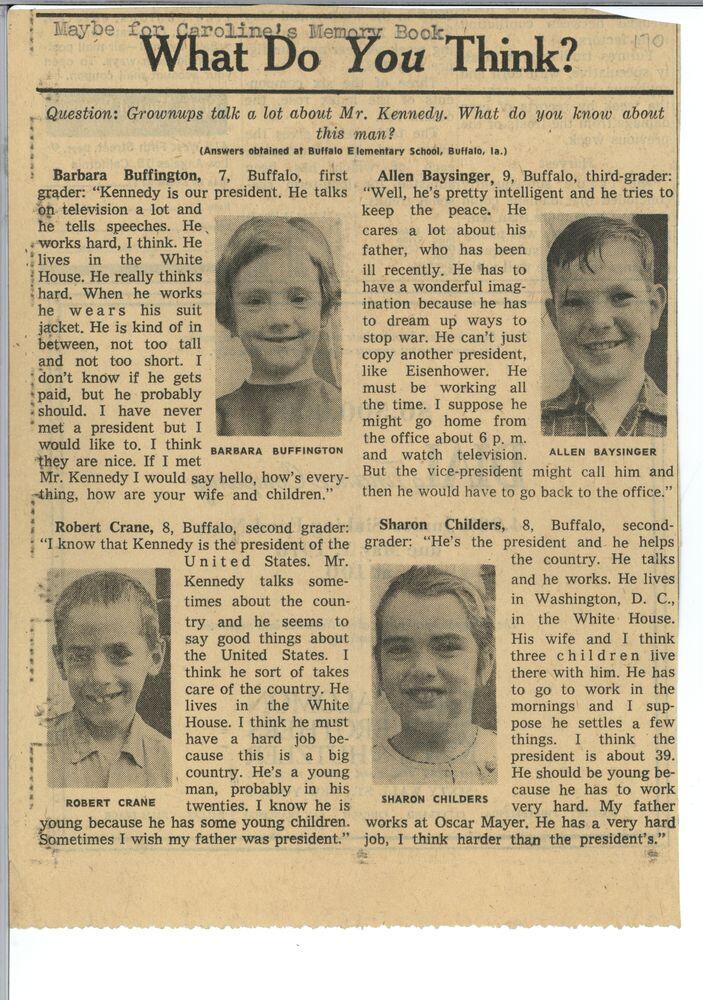 What do you think about JFK? What do you think about JFK?