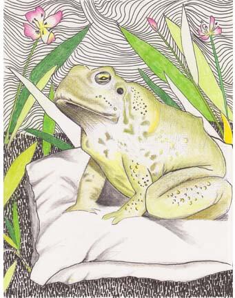 DeaLenihan's tweet image. #ETSY Reproduction of FROG featured at Eric Carle Museum #gift #fallfind #November #flashmob etsy.com/listing/105718…?