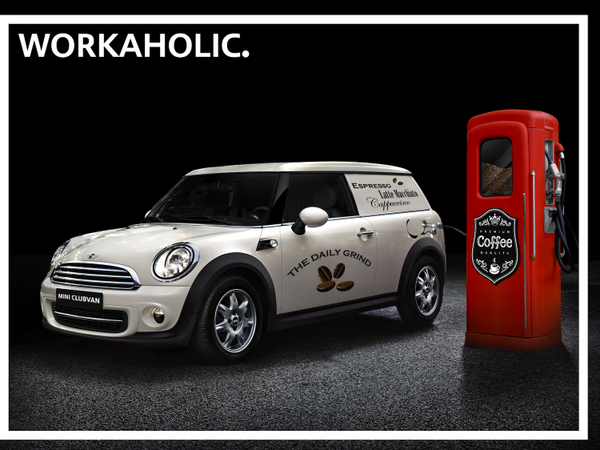 rezannaufal's tweet image. Buset deh ini orang, mau digimanain juga tetep aja ganteng RT @MINI: MINI #Clubvan: never off the clock.