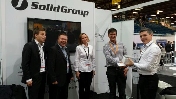 SolidTech's tweet image. Congratulations to Trond Brådland from Reef Subsea in winning the Apple TV!