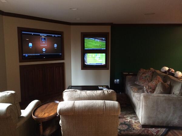 SoundSolutionAV's tweet image. Another multi-TV Media Room controlled by @Control4 Home Automation!  #SimpleControl #AnotherHappyCustomer
