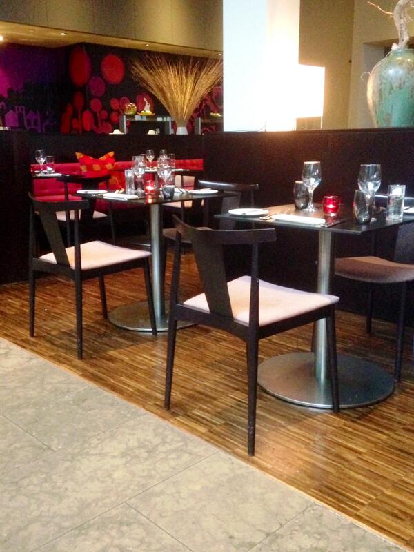 LuxuryDesignFlo's tweet photo. Yummy dinner &amp; fabulous flooring....#Bamboo #Gibsonhotel #Flooring #Bambeau http://t.co/57WaNC01z2