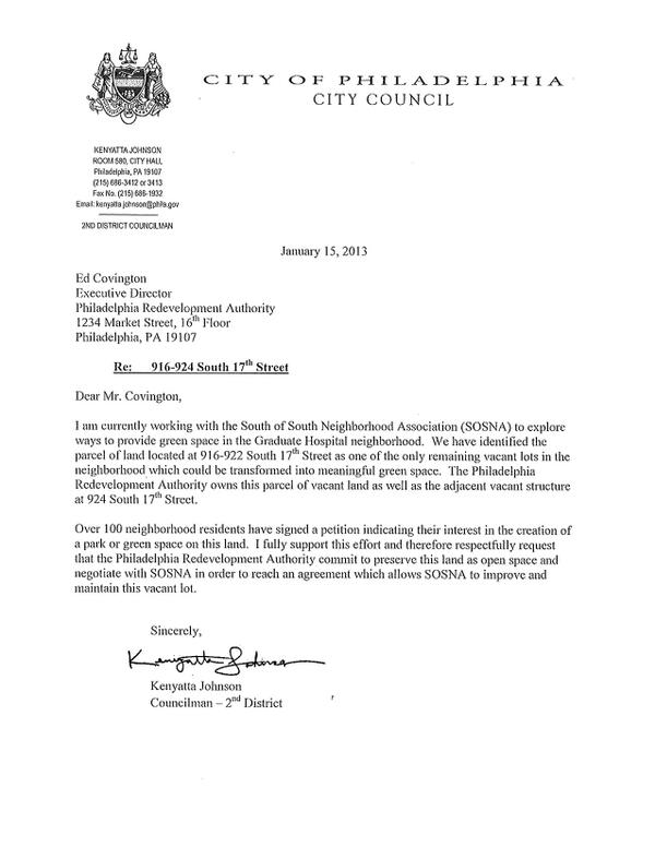 FriendsofCGP's tweet image. Check out the full @CouncilmanKJ letter to PRA.