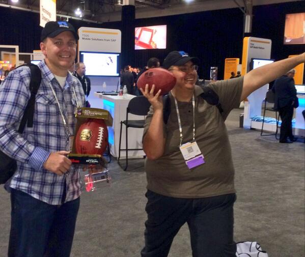 NetApp's tweet image. NetApp Prize Patrol at it again! #NetAppTechEd