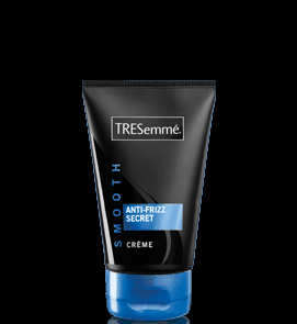 Goodbye, frizz. Hello, smooth! Meet your new best friend: @TRESemme Anti-Frizz Secret Smoothing Crème!