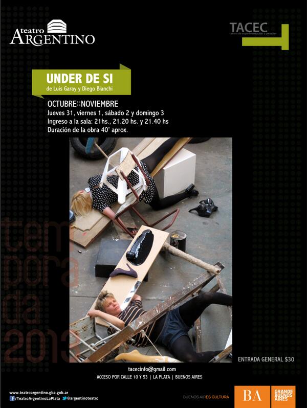 SalaTacec's tweet photo. UNDER DE SI, de LUis Garay y Diego Bianchi http://t.co/OtossULcXd