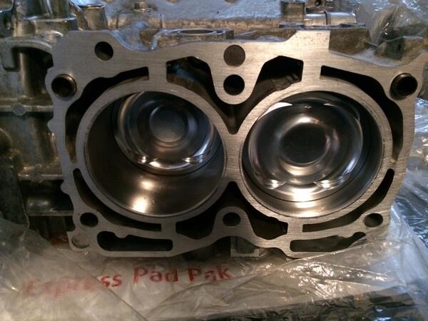 XTRPerformance's tweet image. #Cosworth #Block #subaru #sti #2013 #limited