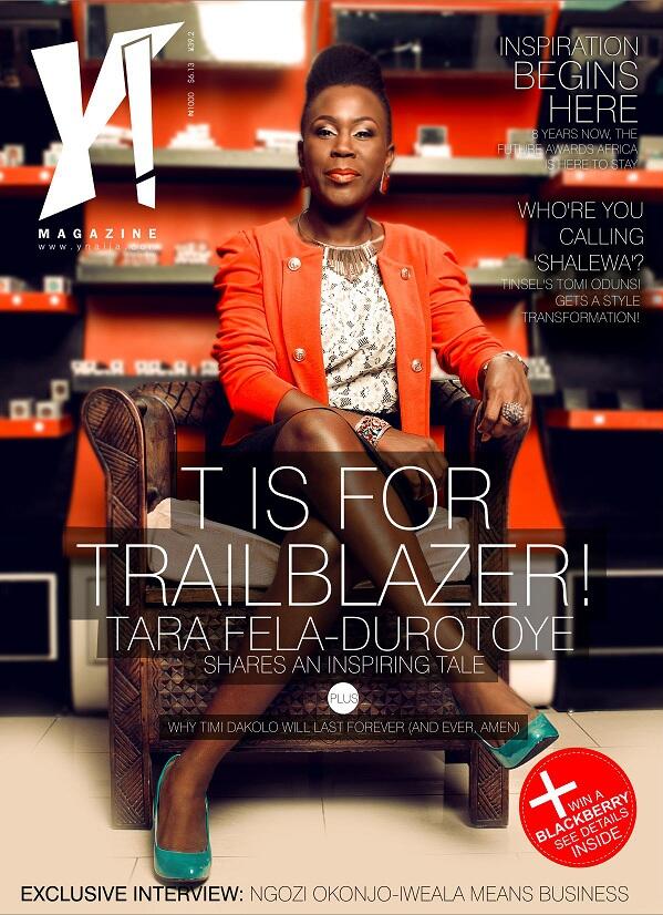 ThinkIfan's tweet image. So amazing to have worked with @taradurotoye, loved styling you for The Celebration Issue! cc @YNaijaMagazine