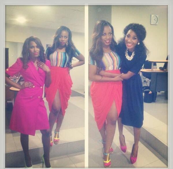 ThinkIfan's tweet image. Great styling these diva's for @bevenings @LizYemoja @jumaishaba @ Vixen of Existence @vonnevixen Love you babes x