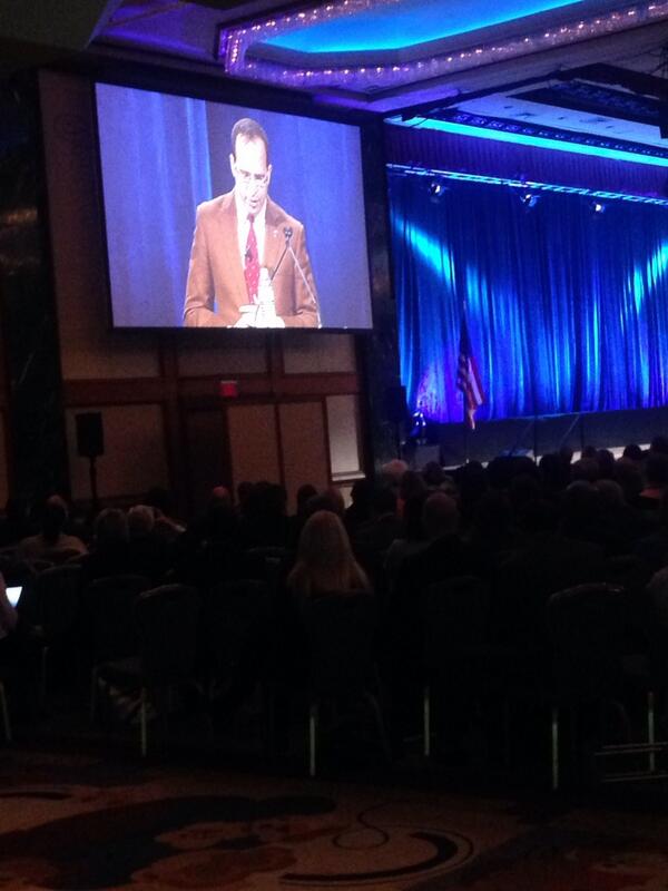 CollegeBoard's tweet photo. MT @BethWiserUVM: David Coleman sharing the @CollegeBoard vision. Completion at the center of the convo. #CBforum13 http://t.co/dUWMtWOEwz