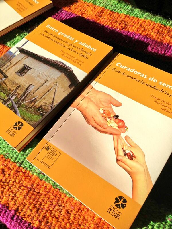 EdicionesCETSUR's tweet photo. Estamos lanzando #edicionesCETSUR en #Temuco http://t.co/Z9DX538OyO