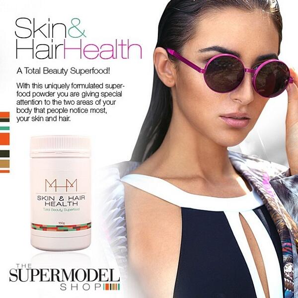 Take extra care of your skin and hair with MHM Total Beauty Superfood! MHM's bestseller! bit.ly/16urAvG