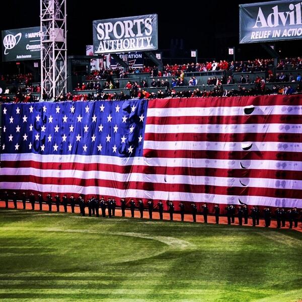 MLB's tweet photo. The Game 1 winner has won 20 of the last 24 #WorldSeries.

@Cardinals. @RedSox. Let’s do this. http://t.co/taIiQG2ECe