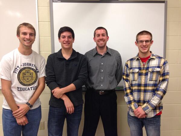 PCSS_UPJ's tweet image. A very special thanks to Mr. Matt Miller for coming to our meeting tonight! Overall a delightful meeting!!!