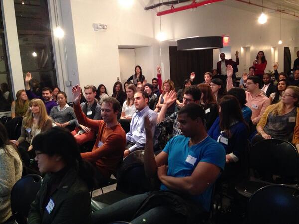 ts_Access's tweet photo. Audience poll: who cares about looks? EVERYONE #tsLoveTech http://t.co/vZQtwbx7uP