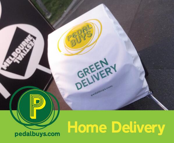 pedalbuys's tweet photo. Pedal Buys Greener Home Deliveries Coming to Melbourne http://t.co/l4brAJdF9h http://t.co/ZKDmHMN1b7