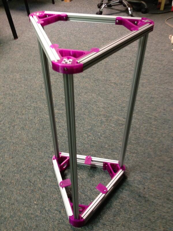 SubProto's tweet image. Beginning the Mini Kossel build. #DeltaBot #3Dprinter