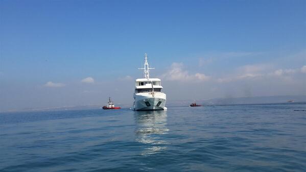 The all-new 55m motoryacht M/Y VOGUE was launched by Orucoglu Shipyard in this week.