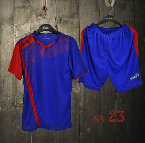 Ready stelan futsal specs biru | bahan Drifit import | all size, fit to l | harga 80rb | PIN 325CF271