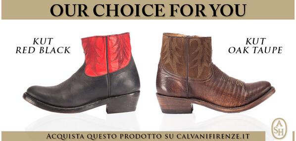 Ash_Italia's tweet photo. Scopri gli #stivali "Kut red black" e "Kut Oak taupe" di #Ash e preparati alla conquista del Far West! http://t.co/IcL2dGAmhS