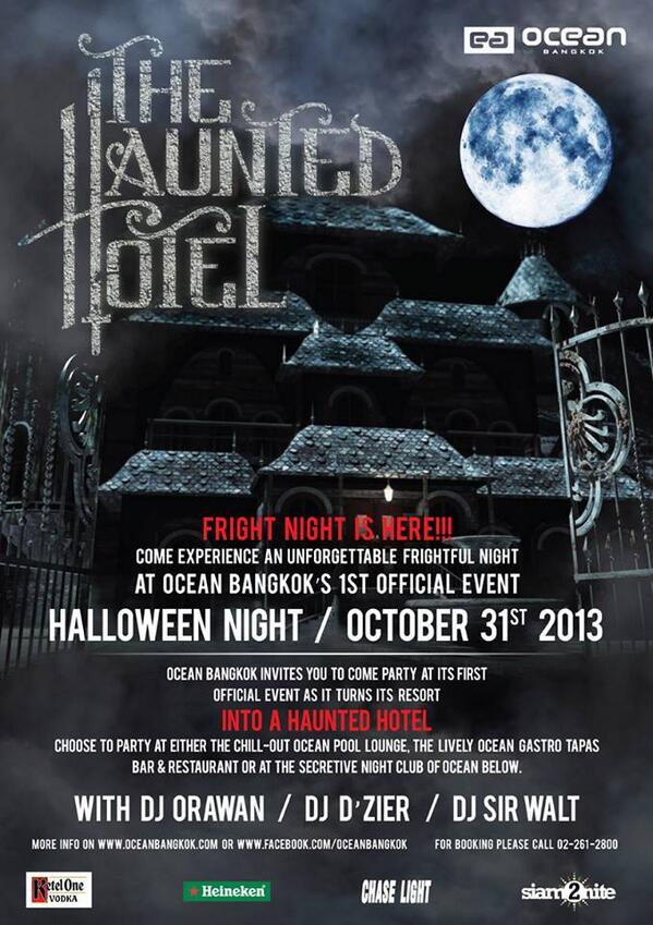 ITS GONNA BE A NIGHT TO REMEMBER.. AT OCEAN BANGKOK'S 1ST OFFICIAL EVENT.. with Free-Bar on selected cocktails..