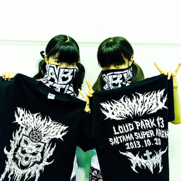 XL BABYL Tシャツ 2013 LOUD PARK 13 本日24日（木）21時〜「LOUD PARK 13」記念TシャツのWEB販売スタート