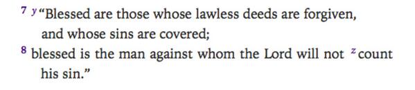 Kfredricks87's tweet image. Thankful for verses like this…
#iknowme #forgiven #Rom4