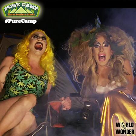 WorldOfWonder's tweet photo. AHHHHHHHHHHH scary stories! @SHARON_NEEDLES @Alaska5000 NEW #PureCamp
WATCH: http://t.co/9283gZrocI http://t.co/Oncpay36dT