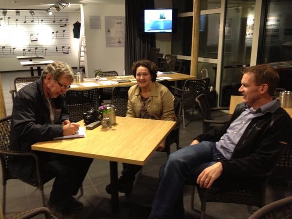 Interview voor #gouwekoerier over de komende tentoonstelling krooshappers en schouw in Boskoop