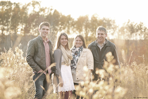 The sun came out softly last night for the Cooperville shoot.