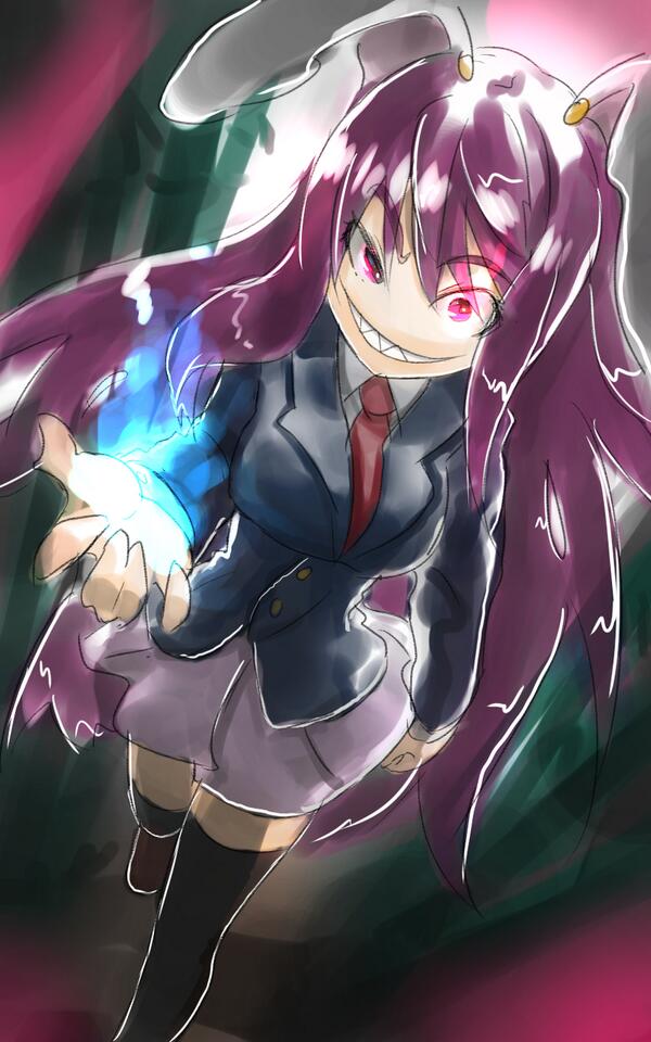 鈴仙・優曇華院・イナバ 「あえて狂気路線で#深夜の真剣お絵描き60分一本勝負 」|はしろのイラスト