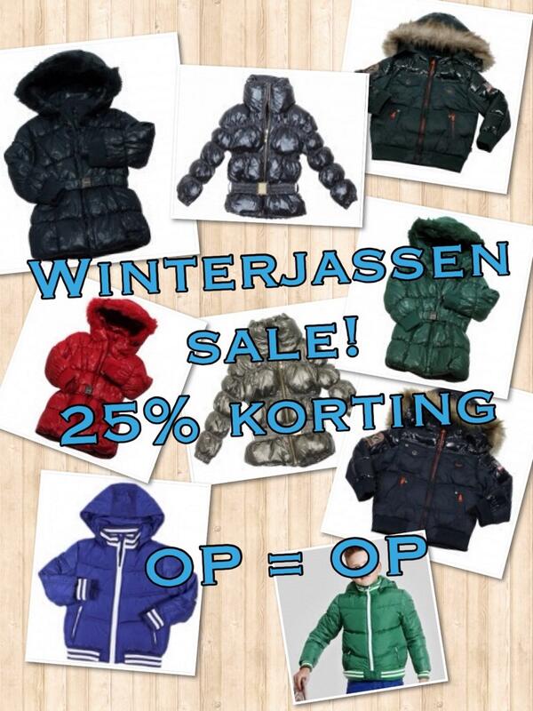 Winterjassen sale!
Interesse? Mail naar info@firstgift.nl