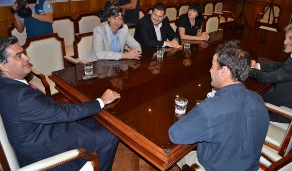 Firma del proyecto de Ley de cesión de jurisdicción de La Fidelidad a Parques Nacionales.