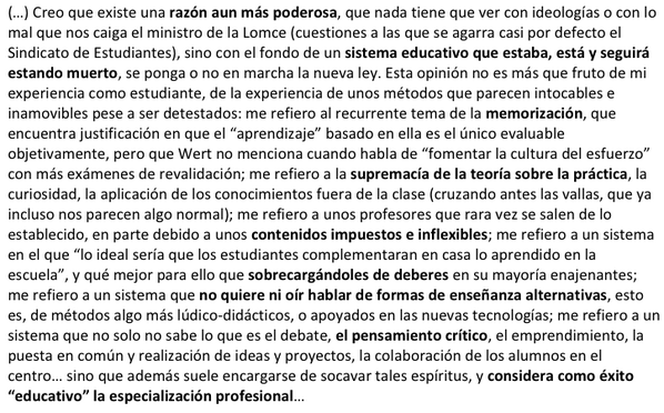 Por qué yo sí me manifestaré, y sobre el sistema educativo (Entrada completa en pajari.co/2013/10/por-qu…) #24O #Wert