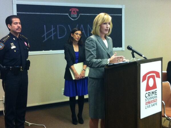 CrimeStopHOU's tweet image. We're talking #DVAM! Our DA thanks @CrimeStopHOU for their work to prevent domestic violence in #houston