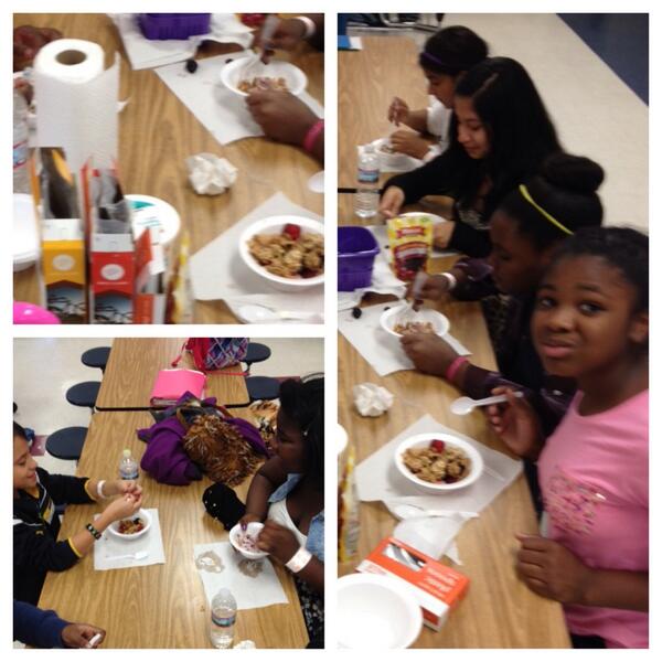 sowhatelsehelps's tweet image. today at Loiderman MS we made yogurt parfaits! the kids love them, check it out! #afterschoolprogramming #payit4ward