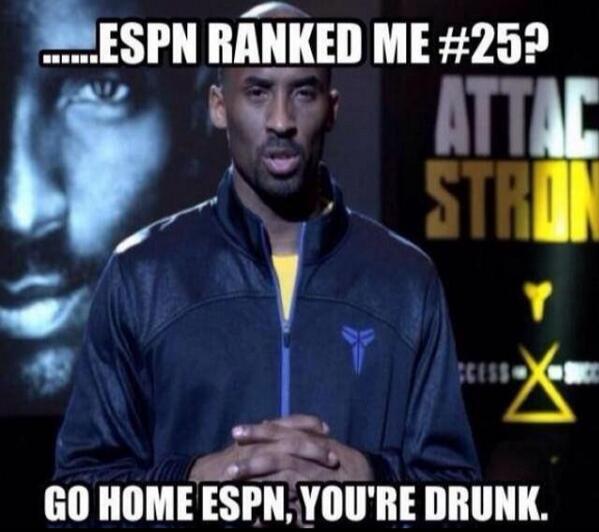 Kobe vs ESPN