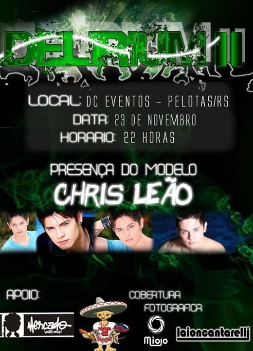 Leh634's tweet photo. @CHRIS_LEAO não vao perder o @CHRIS_LEAO em novembro em meninas http://t.co/r6vX1vZx9a