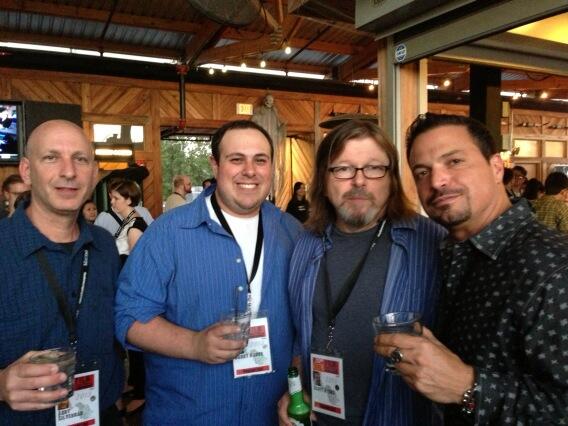 austinfilmfest's tweet photo. RT @Stage32online: With @battyink @DannyManus and the indomitable @GoIntoTheStory at the @austinfilmfest #aff20th http://t.co/vmVP2cKTDw